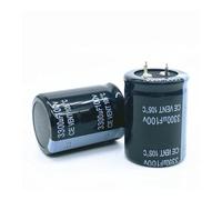 2pcs/lot 100V 3300UF Radial DIP Aluminum Electrolytic Capacitors size 30 * 40 3300UF 100V Tolerance 20% MQXFCZUX