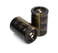 2pcs/lot 2200Uf 100V Through KG 35X50mm fever aluminum electrolytic capacitor RUAJOGYNVM