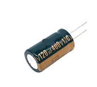 2pcs/lot 400V 120UF high frequency low impedance 400V120UF aluminum electrolytic capacitor size 18 * 30 20% MQXFCZUX