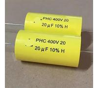 2pcs/lot 400V 20UF 206J Fever frequency division coupled thin film electrode capacitor Diameter 29mm length 56mm MQXFCZUX