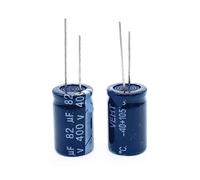 2pcs/lot 400V 82UF high frequency low impedance 400V82UF aluminum electrolytic capacitor size 18 * 25 20% EKFBQBGW