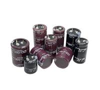 2PCS/Lot Electrolytic Capacitor 63 200V 250V 400V 450V 47 68 82 100 120 150 180 220 270 330 390 470 560 680 820 1000 2200 3300UF AUOQKQUT(400V1000UF 35X60)