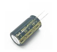 2pcs/lot G01 50V 6800UF aluminum electrolytic capacitor size 22 * 40 6800UF 50V 20% NWPNLXEA