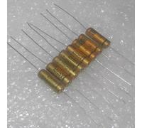 2pcs/lot Gold plated copper foot digital mill fever electrolytic capacitor 100V22UF 8x22mm MQXFCZUX