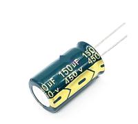 2pcs/lot RA03 450V 150UF size 18 * 30MM high frequency low impedance 400V150UF aluminum electrolytic capacitor 20% ZDVHOMCB