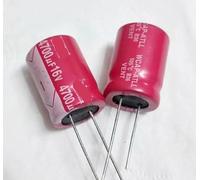 2PCS/LOT Red robe Aluminum Electrolytic Capacitor amplifier filtering capacitance 35v2700uf16x30 RUAJOGYNVM
