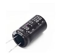 2pcs/lot S72 high frequency low impedance 250v 220UF aluminum electrolytic capacitor size 18 * 30MM 220UF 20% RUAJOGYNVM