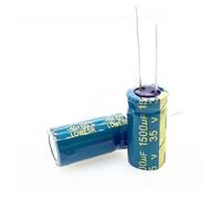 2pcs/lot T21 Low ESR/Impedance High Frequency 35v 1500UF Aluminum Electrolytic Capacitor Size 13x21mm 1500UF35V 20% MQXFCZUX