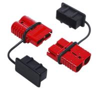 2pcs / lotto Cavi 50A batteria di ricarica rapida connettore kit di connessione Disconnect Winch elettrici connettori di alimentazione Kit barra di messa a terra terminale