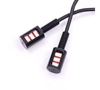2PCS Luce Targa Moto LED Blu,Universale Luci Targa Veicolo 12V 3LED Luce Targa Lampada Vite Bullone Luce per Auto Moto con Vite da 10 MM