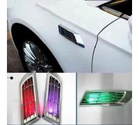 2pcs luci di avvertimento a LED lampeggianti solari per auto universali regolabili per parcheggio automobilistico luce di avvertimento per allevamento accessori per lo Styling dell'auto