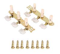 2Pcs Machine Heads, 3L 3R Chitarre per chitarra elettrica Tuning Tuner con 8 viti Accessori Musicali Accessori Per Prestazioni