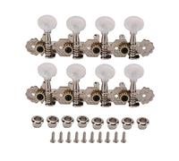 2PCS Mandolin Machine Head Tuning Pegs Set, Metal Instrument Replacement Parts, Durable and Easy to Install - High Hardness Metal, Corrosion Resistance, Perfect for Mandolin