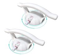 2Pcs Maniglie per il Bagno, Maniglione Bagno con Segno Rosso, Maniglioni a Ventosa per Doccia, Senza Foratura, Maniglia Ventosa per Anziani, Bambini, Disabili