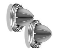 2Pcs Manuale Juicer Coperchio In Acciaio Inossidabile Manuale/Agrumi Alesatore/Spremiagrumi Per Bocca Larga Vaso In Acciaio Inox Lemon Squeezer