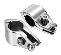 2Pcs Marine Hardware, Jaw Slides Stainless Steel Marine Hardware, Heavy Dudy Top Clamps Inside Dia 7/8" 22mm