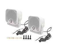 2Pcs Marino Impermeabile Altoparlanti Esterno 2x50W Tempo Resistente Audio