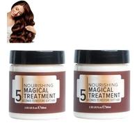 2pcs Maschera Per Capelli Curata,Keratin Mask,Maschera Capelli Riparazione Profonda,Maschera Capelli,Maschera Ristrutturante Capelli Alla Cheratina Per Capelli Intensamente Curati e Morbidi