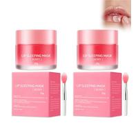 2PCS Maschera per Labbra, Maschere Idratanti per Dormire per Labbra Secche, Ridurre le Linee delle Labbra, Schiarisce le Rughe delle Labbra e la Cura Delle Labbra