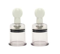 2PCS massaggiatori per Ventose in Silicone, Correttore Per Capezzoli Massaggiatore Portatile Massaggiatore per Mamma Donne (L(5.3cm))
