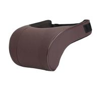 2Pcs Memory Foam Car Neck Pillow PU Leather Headrest Support Pillows Vehicle Cushion Auto Interior Accessories per Guida(Color 1)