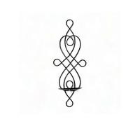 2pcs Metal Wall Mounted Candle Holders for Pillar Candles