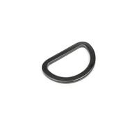 2PCS Metallo 16 millimetri 19 25 32 38 Borsa Della Cinghia Collare di Cane Catena Web Piatto O Dee D Anello Fibbia Chiusura FAI DA TE(Gray black,Inner wide 38mm)