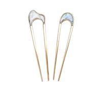 2pcs Metallo Accessorio Dei Capelli Per Acconciatura Correzioni Barrette Chignon Forcine Per Capelli Lunghi Accessori Per Acconciatura