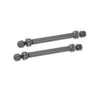 2pcs metallo RC 1/10 camion acciaio asse posteriore universale CVD albero di