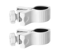 2Pcs Microfoni Clip Sostituzioni 360 Rotazione Regolabile Larghezza 32-68mm per Attrezzature 17mm Presa A Sfera Live Stream Clip