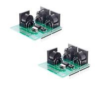 2pcs MIDI Shield Board per R3 AVI PIC Adattatore Interfaccia Digitale MIDI IN/MIDI OUT/MIDI THRU Porte RUN/PGM Switch