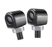 2pcs Mini Moto Segnale di direzione Turn Signal Indicator Blinker Light Lamp