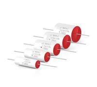 2Pcs MKP Capacitor 250V 0.22UF-68UF Frequency Divider Metallized Polypropylene Film HIFI Audio Fever Capacitor MKPA-C Series AUOQKQUT(250V5.6UF)