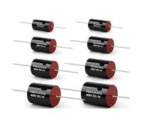 2Pcs MKP Series Audiophile Frequency-Divided Audio Capacitor Divider 400V 0.1uF-47uF Speaker Audio MQXFCZUX(47UF 400V)