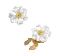 2PCS Moda Fiore Button Covers Gemelli Camicia Collare Clip Accessori Gioielli Decorativi Per Uomo Donna, 1.0*1.0*1.0