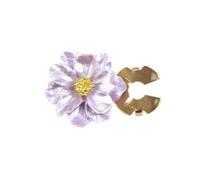 2PCS Moda Fiore Button Covers Gemelli Camicia Collare Clip Accessori Gioielli Decorativi Per Uomo Donna, 1.0*1.0*1.0