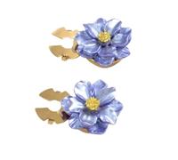 2PCS Moda Fiore Button Covers Gemelli Camicia Collare Clip Accessori Gioielli Decorativi Per Uomo Donna, 1.0*1.0*1.0