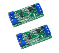 2PCS Modulo convertitore di segnale lineare da tensione a corrente 0-2,5V 3,3V 5V 10V 24V a 0-20mA 4-20mA (0-3,3V a 0-20mA)