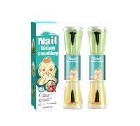 2pcs Mordendo Per Unghie - Mordendo Anti-Unghie Da 10 Ml Con Formula Amera | Amaro Chiaro Per Arrestare La Puntura Delle Unghie | Applicatore Sicuro Per La Prevenzione