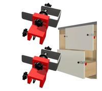 2PCS Morsetto A C, Morsetti Di Fissaggio Per L'installazione Frontale Del Cassetto, Pinces D'installation Per Armadi, Clip Di Montaggio Frontali Del Cassetto Per La Lavorazione De Legno