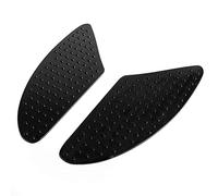 2Pcs Moto Coperture Paraserbatoio,Cuscinetti Adesivi Antiscivolo per Serbatoio Moto Tappetino Laterale del Serbatoio Della Moto per Moto Retrò(Nero)