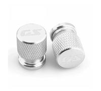 2PCS Motorcycle Accessories Wheel Tire Valve Stem Caps Cover New Fit Compatible With R1300GS ADV R1300 GS GS1300 2023 2024(Silver GS)