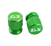2PCS Motorcycle Accessories Wheel Tire Valve Stem Caps Cover New Fit Compatible With R1300GS ADV R1300 GS GS1300 2023 2024(Green GS)