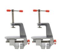 2Pcs Multi-Purpose Household Mini Flat Table Morsa da banco Morsetto da banco