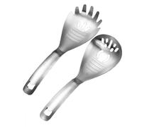 2PCS Multiuso Macinazione Cucchiaio Cucina IN Acciaio Inox Cucchiaio Aglio