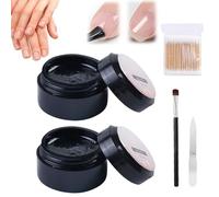 2Pcs Nail Repair Protection Gel,Nail Repair Kit For Split Natural Nails,Instant Cracked Nail Repair Gel,Broken Nails Repair Kit For Natural Nails, Easy Quick Fix For Home Use