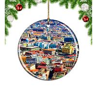 2Pcs Natale Decorazione Italy Naples Ornamenti