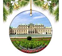 2Pcs Natale Ornamenti Austria Belvedere Museum Vienna Pendente