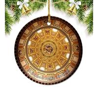 2Pcs Natale Ornamenti St.Stephen'S Basilica Budapest Pendente