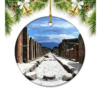 2Pcs Natale Pendente Pompeii Naples Italy Ornamenti